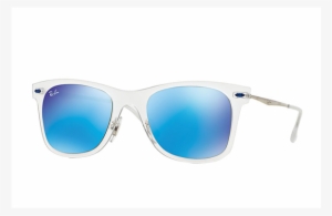 Ray-ban Sunglasses Wayfarer Light Ray Rb4210 - Ray-ban Rb 4210 646-55 Matte Trasparent