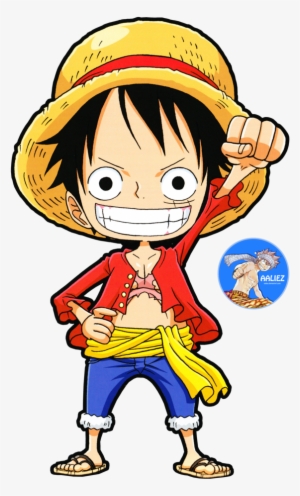 Render By Aaliez One Piece Deviantart, One Piece Crew, - One Piece Luffy Chibi