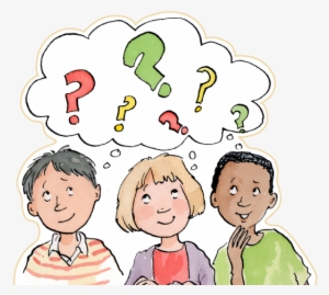 Group Of Kids Thinking - Niños Pensando Png