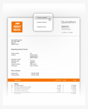 Content Image Content Image - Event Rental Invoice Software