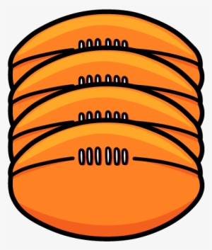 A Stack Of Footballs - Shark