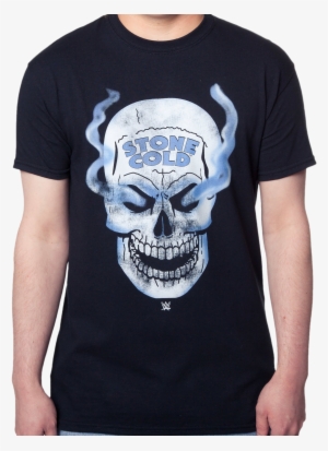 Stone Cold Steve Austin T-shirt - Stone Cold Steve Austin Shirt Blue