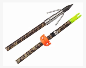 Muzzy Fish Bone Arrow With Gar Tip - Bone