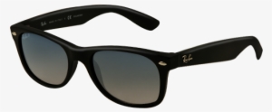 Ray Ban Rb2132 New Wayfarer Matte Black Polarised Sunglasses