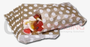 Gold Polka Dot Treat Bags - Gym