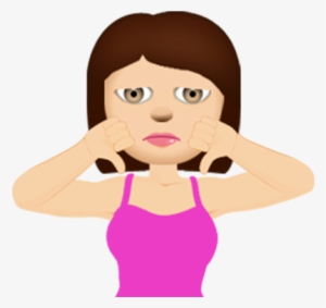 Anna Sassy Emoji Stickers For Women On Imessage Messages - Sticker