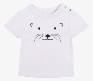 Emile Et Ida Baby Tee Shirt Animal Face - Gucci T Shirt 2107