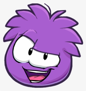 New Style Sassy Purple Puffle - Club Penguin Purple Puffle