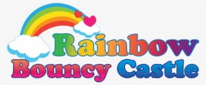 Rainbow Bouncy Castle - Auckland