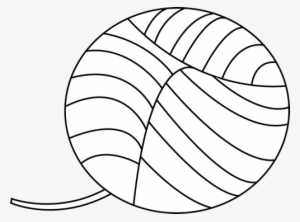 Clipart Info - Black In White Yarn Clipart