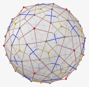Polyhedron Snub 12-20 Right And Dual In Sphere