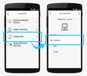 Add Windows Device On Mobile - Harmony Windows