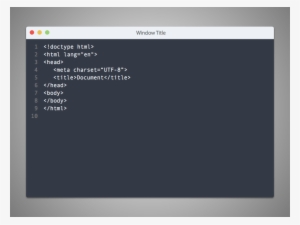 Dark Code Editor Window Sketch Resource - Sketch Code