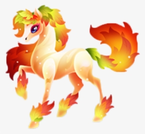 Fall Foal Adult - Fantasy Forest Story Fall Foal