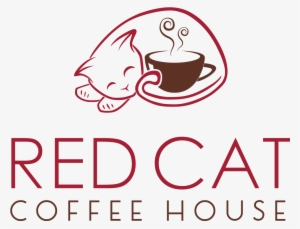 Redcat Logo 1 - Red Cat With Coffee