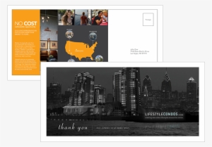 Thank You Mailer - Cityscape