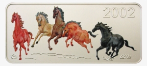 Running Horses, Cit Coin Invest Trust Ag / B - Silver Coin