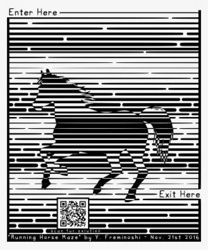 This Free Icons Png Design Of Running Horse Maze