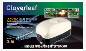 Cloverleaf Ac/dc Air Pump Cl28 - Cloverleaf Cl 20 Air Pump