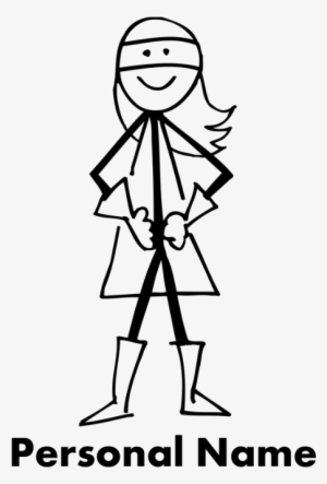 wonder woman stick figure