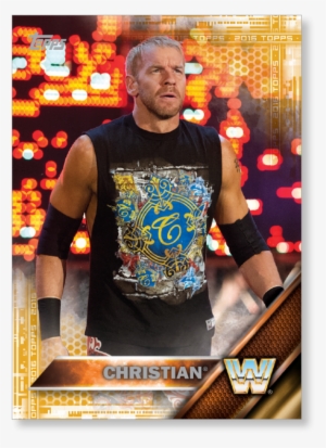 2016 Topps Wwe Christian - Artwwele Pos 16twwe 1015 S