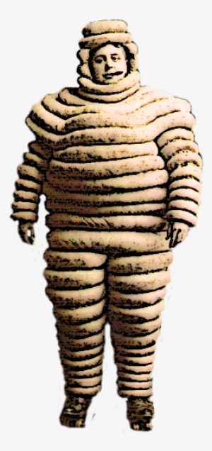 100% F Bkgrd Lasso Vintage Michelin Man - Illustration