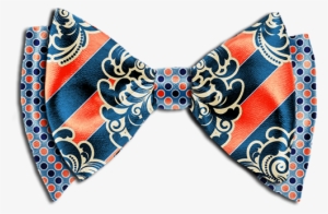 Be The First To Review U201cdesign Your Own Custom - Blue And Coral Bow Tie