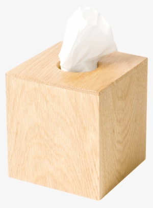 Tissue Box Cube Mezza Natural Oak - Oak
