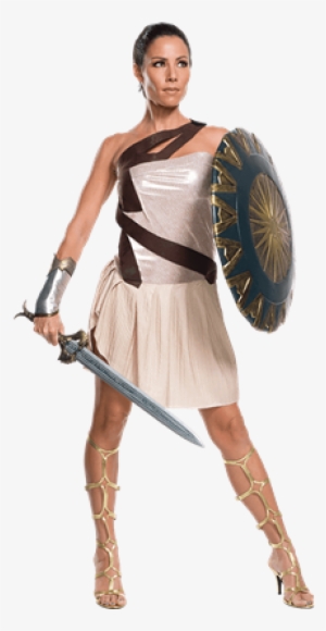 Adult Deluxe Wonder Woman Beach Battle Costume - Wonder Woman Costume