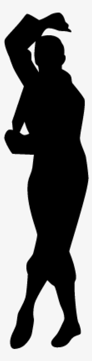 Male Flamenco Dancer Silhouette Vector - Silueta De Mujer Bailando Cumbia
