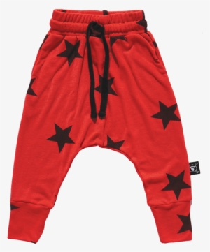 Nununu Baggy Pants - Kids Boys Clothing Elastic Baggy Bottoms Star Printed