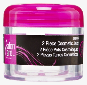 Salon Care Clear Cosmetic Jars