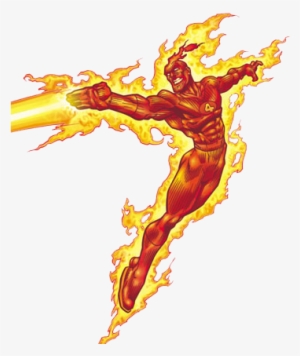 Human Torch Menschliche Fackel, Comic Hefte, Die Fantastischen - Fantastic Four Human Torch Cartoon