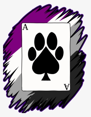 Ace Playing Card - Ace Pawprint