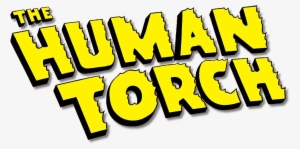 Human Torch Logo - Unisex-shirt: Marvel The Human Torch - Flame