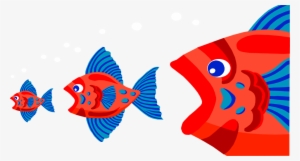 Free Stock Photo - Fish Eating Smaller Fish