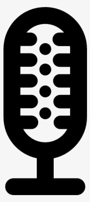 Retro Microphone Vector - Microphone