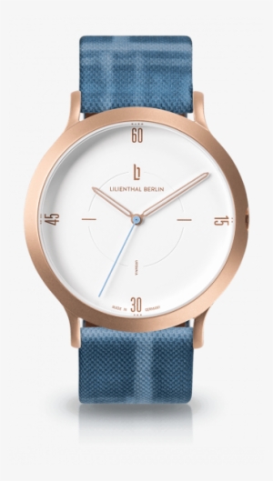 Map - Lilienthal Berlin - Wrist Urbania Watch With White