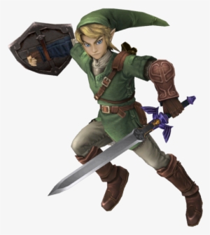 Twilight Princess Link Using The Pose From One Of The - Soldier