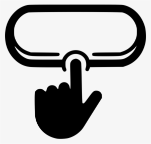 Online Click Press Button Push Button Comments - Press Button Icon