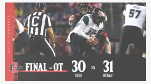 Heart-breaker In Ot - Sprint Football