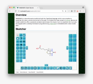 Interactive Sketcher, Which Can Be Embedded Into Any - Webmolkit