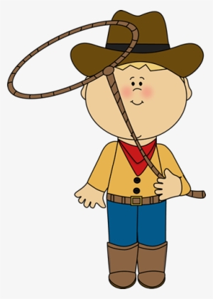 Western Lasso Clipart - Cowboy