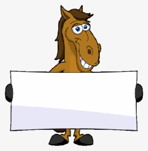 Contact Us - Cartoon Horse Clip Art