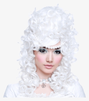 Marie Antoinette White Wig