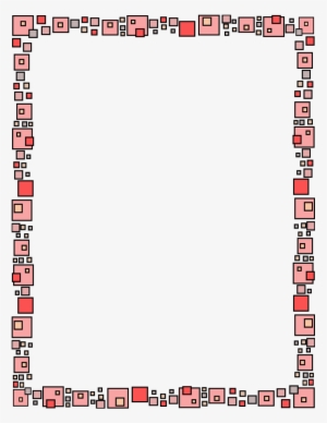 Frame Png Pink Clipart Borders And Frames Clip Art - Frame Pink Heart Border Transparent