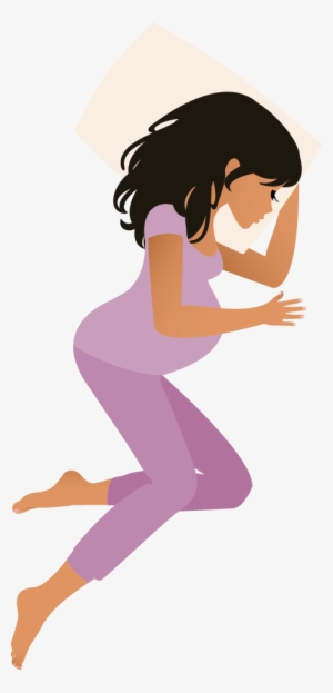 Lying On Your Front With Your Growing Bump Would Likely - Illustration