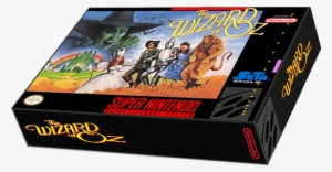 The Wizard Of Oz - Snes Game Box