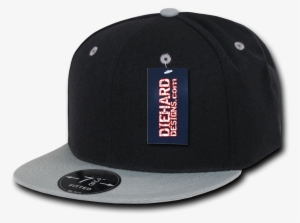 Decky Retro Fitted Blank Baseball Cap, Style Rp1, Black