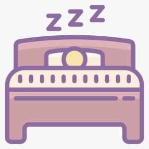 Seen From The Side, A Person Lying Down In Bed - Bed